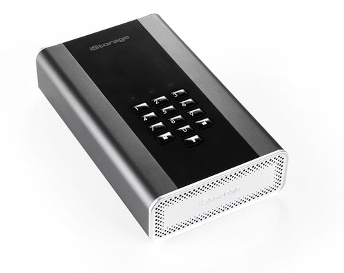 iStorage diskAshur DT² HDD 4TB | Secure Portable Desktop Drive |FIPS 140-2 Level 3 certified | AES-XTS 256-bit Hardware Encryption | Common Criteria EAL5+ (Hardware Certified) | PIN protected | OS & Platform Independent |GDPR, TAA Compliant|Brute force