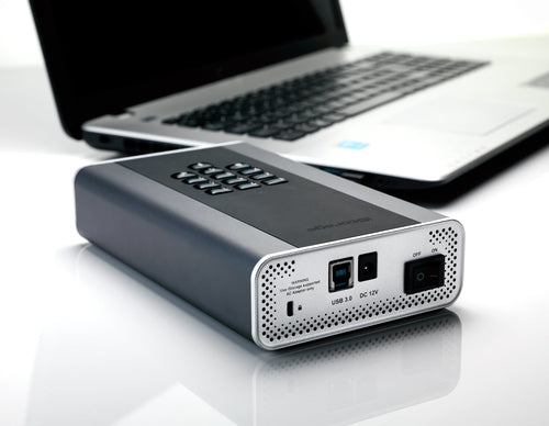 iStorage diskAshur DT² HDD 4TB | Secure Portable Desktop Drive |FIPS 140-2 Level 3 certified | AES-XTS 256-bit Hardware Encryption | Common Criteria EAL5+ (Hardware Certified) | PIN protected | OS & Platform Independent |GDPR, TAA Compliant|Brute force
