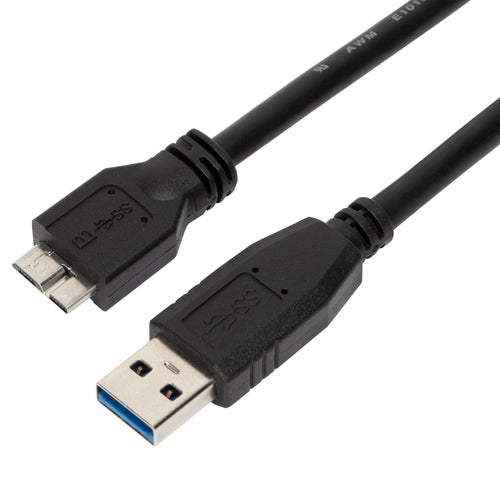 Targus ACC1005USZ USB cable USB 3.2 Gen 1 (3.1 Gen 1) 1.8 m USB A Micro-USB B Black