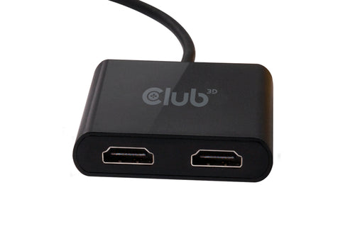 CLUB3D USB A to HDMI™ 2.0 Dual Monitor 4K 60Hz