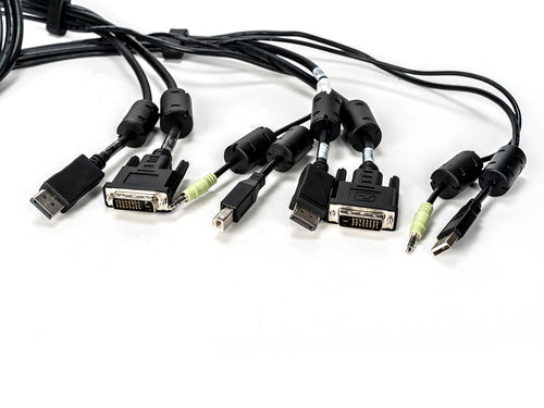 Vertiv Avocent CABLE, 1 DVI-D/1 DISPLAYPORT/1 USB/1 AUDIO, 6FT