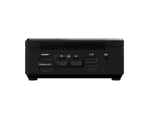 MSI Cubi ADL-020BUS Intel Pentium N N100 DDR4-SDRAM Mini PC Workstation Black
