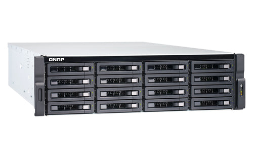 QNAP TS-1673U NAS Rack (3U) AMD Embedded R-Series SoC RX-421ND 8 GB DDR4 0 TB QNAP Turbo System Black