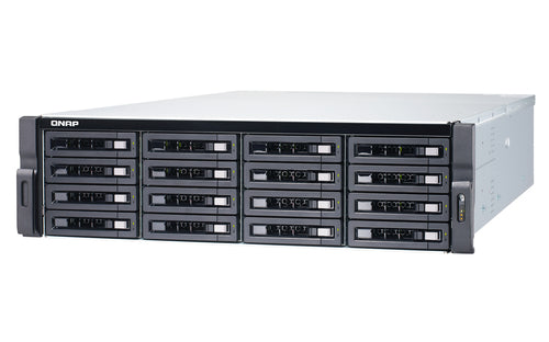 QNAP TS-1673U NAS Rack (3U) AMD Embedded R-Series SoC RX-421ND 8 GB DDR4 0 TB QNAP Turbo System Black