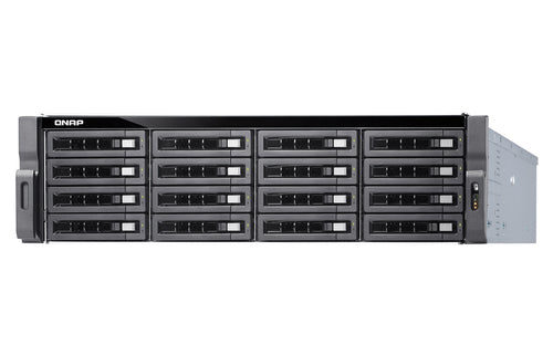 QNAP TS-1673U NAS Rack (3U) AMD Embedded R-Series SoC RX-421ND 8 GB DDR4 0 TB QNAP Turbo System Black