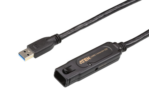 ATEN UE3310 USB cable USB 3.2 Gen 1 (3.1 Gen 1) 10 m USB A 5 Gbit/s Black