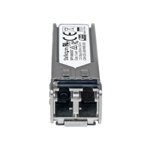 StarTech.com MSA Compliant SFP Transceiver Module - 1000BASE-SX~MSA Uncoded SFP Module - 1000BASE-SX - 1GbE Multi Mode Fiber (MMF) Optic Transceiver - 1GE Gigabit Ethernet SFP - LC 550m - 850nm - DDM