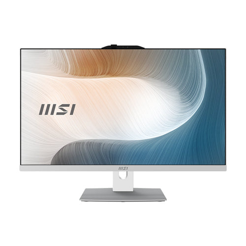 MSI Modern AM272P 1M-823US Intel Core 5 120U 68.6 cm (27") 1920 x 1080 pixels All-in-One PC 16 GB DDR5-SDRAM 1 TB SSD Windows 11 Home Wi-Fi 6E (802.11ax) White