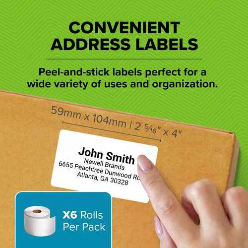 DYMO 2050765 printer label White Self-adhesive printer label