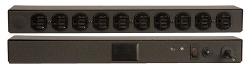 Vertiv Geist BRF100-10 power distribution unit (PDU) 10 AC outlet(s) 0U Black