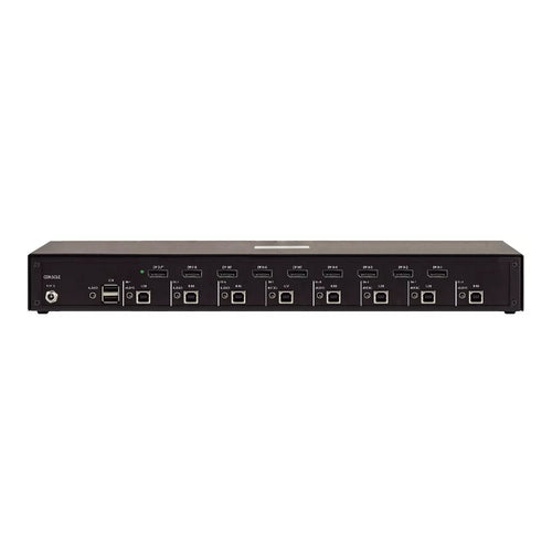 StarTech.com Secure 8-Port KVM Switch, DisplayPort, 4K 30Hz, NIAP 4.0 Desktop KVM, Metal Housing, Made in the USA