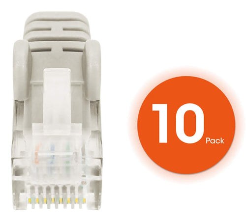 Intellinet 744676 networking cable Grey 0.5 m Cat6 U/UTP (UTP)