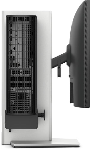 DELL Pro Slim OSS25 68.6 cm (27") Desk Black, Silver