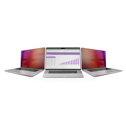 StarTech.com 16-inch MacBook Pro 21/23 Privacy Screen, Gold Filter w/Enhanced Privacy, Computer Security Shield, Double-Sided Screen Protector, +/- 30 Deg.