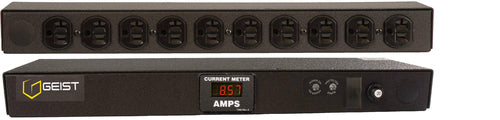 Vertiv Geist SPFAN104-1025 power distribution unit (PDU) 10 AC outlet(s) 0U Black