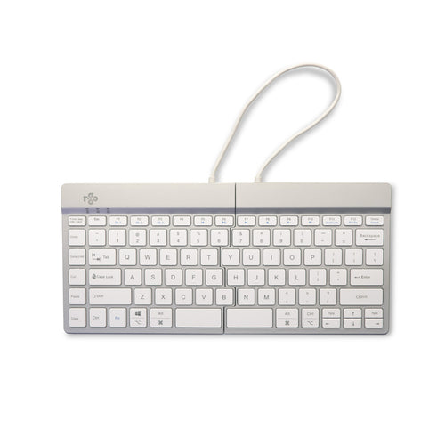 R-Go Tools Ergonomic keyboard R-Go Split Break with break software, ergonomic split keyboard, QWERTY (US), Bluetooth, white