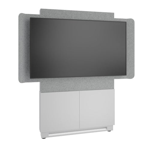 Middle Atlantic Products FM-DS-4875FW-BD8W TV mount/stand 165.1 cm (65") Grey, Silver, White