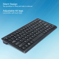 Verbatim 70739 keyboard Mouse included Universal RF Wireless QWERTY Black