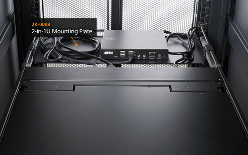 ATEN 2-in-1U Rack Mounting Plate