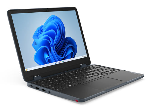 Lenovo 500w 2-in-1 Gen 5 N250 Hybrid (2-in-1) 31 cm (12.2") Touchscreen WUXGA 8 GB LPDDR5-SDRAM 128 GB SSD Wi-Fi 6E (802.11ax) Windows 11 Pro Grey