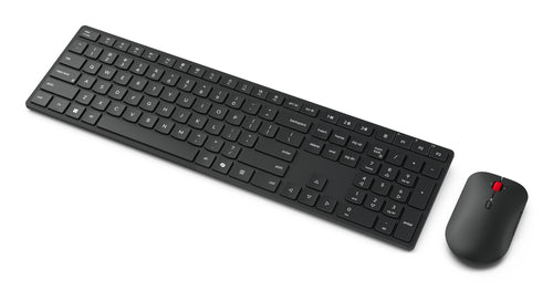 Lenovo 4X31S04810 keyboard Mouse included Office RF Wireless + Bluetooth US English Black