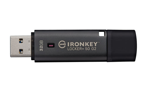 Kingston Technology IronKey 32GB Locker Plus 50 G2, FIPS 197, AES-256