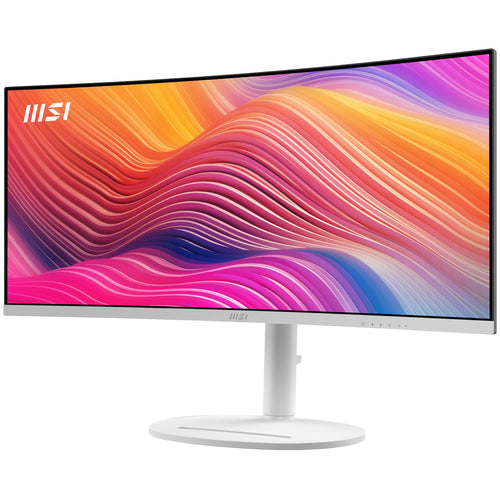 MSI Modern MD342CQPW computer monitor 86.4 cm (34") 3440 x 1440 pixels UltraWide Quad HD White