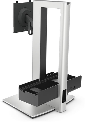 DELL Pro Slim OSS25 68.6 cm (27") Desk Black, Silver