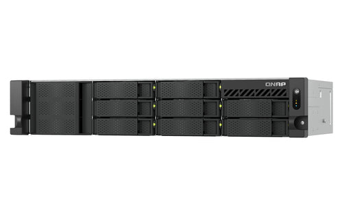 QNAP TS-855EU-8G-US NAS/storage server Rack (2U) Intel Atom® C5125 8 GB DDR4 HDD QuTS hero Black