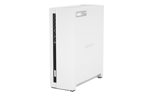 QNAP TS-133 NAS/storage server Tower Cortex-A55 2 GB DDR4 0 TB QNAP Turbo System White