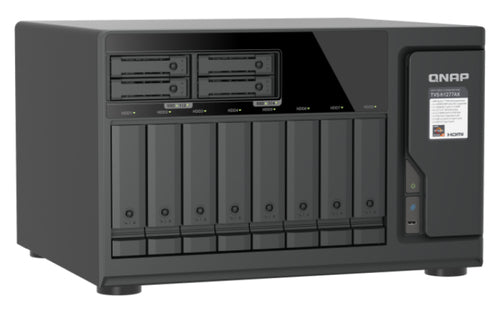 QNAP TVS-H1277AX NAS Tower AMD Ryzen™ 5 16 GB DDR5 QNAP QTS Black