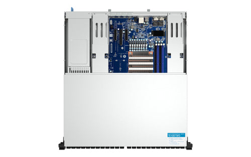 QNAP TS-H3077AFU-R5-32G NAS/storage server Rack (2U) AMD Ryzen™ 5 32 GB DDR5 0 TB QuTS hero Black, Metallic