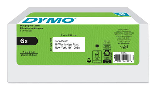 DYMO 2050764 printer label White Self-adhesive printer label