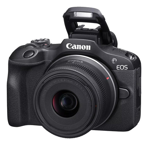 Canon EOS R100 RF-S18-45mm F4.5-6.3 IS STM & RF-S55-210mm F5-7.1 IS STM Lens Kit