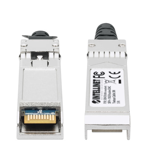 Intellinet 3m 10G SFP+ Passive Direct Attach Copper Twinax Cable 30AWG MSA SFP-H10GB-CU3M compatible