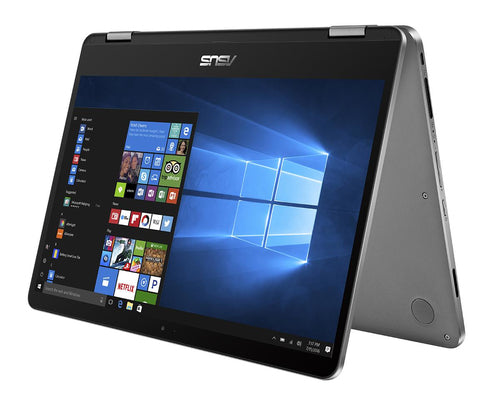 ASUS Vivobook Flip TP401MA-YS02 laptop Intel® Celeron® N4000 Hybrid (2-in-1) 35.6 cm (14") Touchscreen Full HD 4 GB LPDDR4-SDRAM 64 GB eMMC Wi-Fi 5 (802.11ac) Windows 10 S Grey