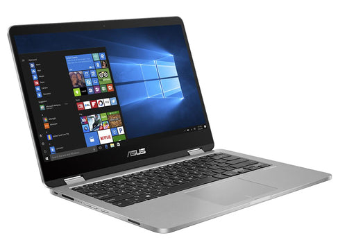 ASUS Vivobook Flip TP401MA-YS02 laptop Intel® Celeron® N4000 Hybrid (2-in-1) 35.6 cm (14") Touchscreen Full HD 4 GB LPDDR4-SDRAM 64 GB eMMC Wi-Fi 5 (802.11ac) Windows 10 S Grey