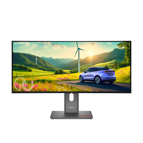 Lenovo ThinkVision P34WD-40 computer monitor 86.4 cm (34") 3440 x 1440 pixels Wide Quad HD LCD Black