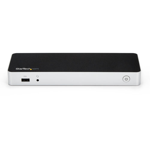 StarTech.com Dual Monitor USB C Docking Station with 60W Power Delivery for Windows Laptops - USB C to HDMI or DVI Dock - USB 3.1 Gen 1 Type C Dock w/ Charging - Thunderbolt 3 Compatible