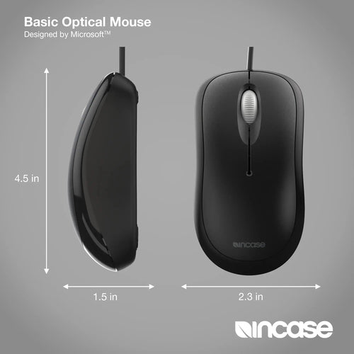 Incase Wired USB-A Basic Optical Mouse