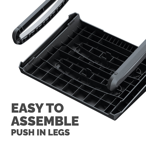 Fellowes Breyta Foot Rest - Black
