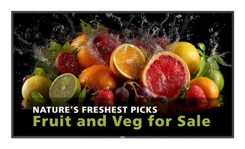 Philips 5000 series 98BDL5050D/00 Signage Display 2.49 m (98") LCD Wi-Fi 600 cd/m² Full HD Black Built-in processor Android