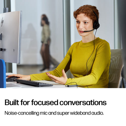 HP Poly Mission 415 Monaural USB Wired Headset