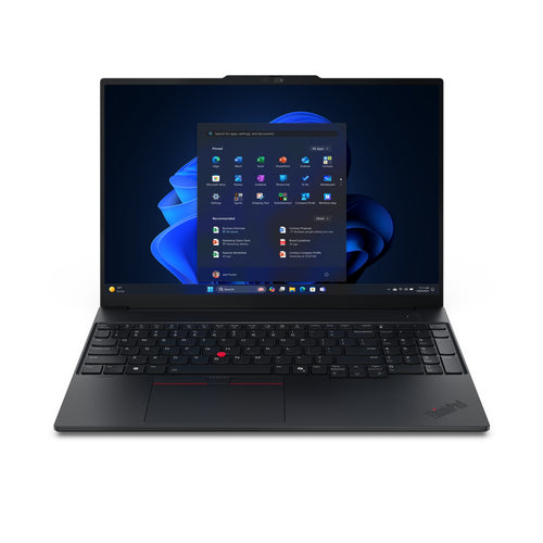Lenovo ThinkPad E16 Gen 3 (Intel) Intel Core 7 240H Laptop 40.6 cm (16") Touchscreen WUXGA 16 GB DDR5-SDRAM 512 GB SSD Wi-Fi 6E (802.11ax) Windows 11 Pro Black
