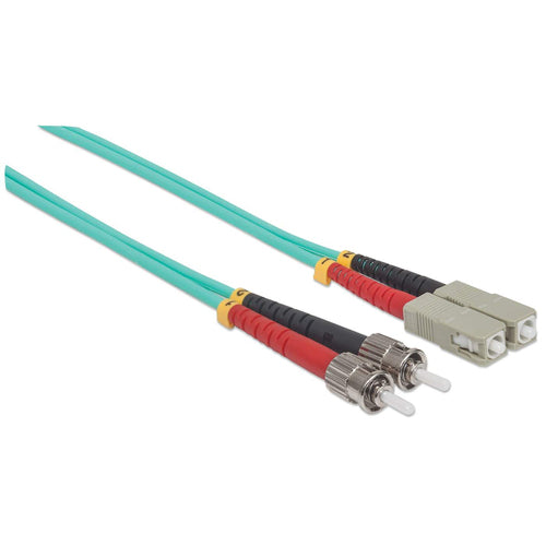 Intellinet 751469 InfiniBand/fibre optic cable 10 m ST SC Aqua colour