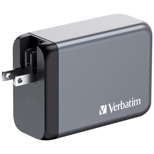 Verbatim GNC-240 GaN Charger 240W with 1 x USB-C 140W /1 x USB-C 100W / 1 x USB-C 65W / 1 x USB-A QC 3.0 (EU/UK/US)