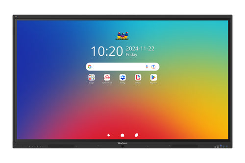 Viewsonic IFP6541 interactive whiteboard 165.1 cm (65") 3840 x 2160 pixels Touchscreen Black