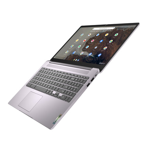 Lenovo IdeaPad 3 Chrome 15IJL6 Intel® Celeron® N N4500 Chromebook 39.6 cm (15.6") Full HD 4 GB LPDDR4x-SDRAM 64 GB eMMC Wi-Fi 6 (802.11ax) ChromeOS English Grey