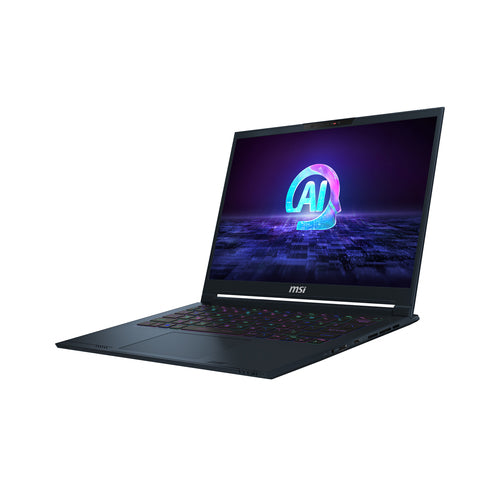 MSI Stealth 14 AI STUDIO A1VEG-090 Intel Core Ultra 7 155H Laptop 35.6 cm (14") Full HD+ 16 GB DDR5-SDRAM 1 TB SSD NVIDIA GeForce RTX 4050 Wi-Fi 7 (802.11be) Windows 11 Pro Blue