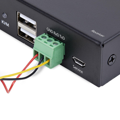 StarTech.com HDMI KVM Receiver Over IP Network for the IH2006 Product Series, 4K 60Hz, Driverless, AVoIP, Includes Mounting Kit, Receiver Only